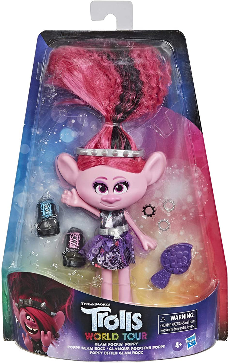  Trolls DreamWorks Glam Poppy Fashion Doll with Dress