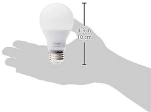 Philips Hue White A19 2-Pack 60W Equivalent Dimmable LED Smart Bulb