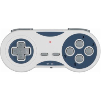 Insignia Wireless Controller for SNES Classic and NES Classic - Gray - Model: NS-GSNESWLC18