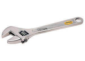 Aven 21190-6 Adjustable Stainless Steel Wrench, 6"