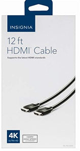 InsigniaTM - 12 HDMI Cable - Black
