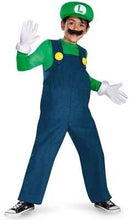 Load image into Gallery viewer, Nintendo Super Mario Brothers Luigi Classic Boys Costume, Small/4-6