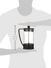 Load image into Gallery viewer, Bodum Brazil French Press 1-Liter 8-Cup Coffee Maker, 34-Ounce, Black