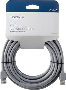 Insignia™ - 25' Cat-6 Network Cable - Gray