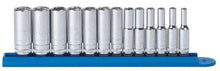 Load image into Gallery viewer, GEARWRENCH 80304 13 Piece 1/4-Inch Drive 6 Point Deep Metric Socket Set