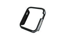 Load image into Gallery viewer, X-Doria 38mm Apple Watch Case, Defense Edge Premium Aluminum &amp; TPU Bumper Frame (Black on Black) - Compatible with 38mm Apple Watch