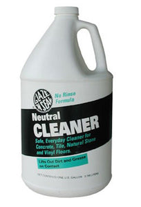 Glaze 'N Seal 343 Clear Neutral Cleaner Gallon, Plastic Bottle, 128 fl. oz.