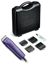 Load image into Gallery viewer, Andis 21420 EasyClip Pro-Animal 7-Piece Detachable Blade Clipper Kit, Animal/Dog Grooming, Purple MBG-2