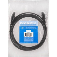 Load image into Gallery viewer, Dynex - 8&#39; Digital Optical Audio Cable - Black - Model: DX-SF135