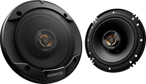 Kenwood KFC-650 6-1/2" 3-Way Car Speakers with Polypropylene Cones (Pair)