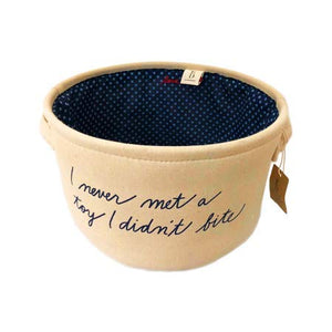 Spoil Your Favorite Furry Friend with Super Cute and Adorable Ellen Degeneres Dog Toys and Storage Bin Set,7 Assorted Plush Toys,Tennis Balls and Rope,One Fabric Bin for Convenient Storage