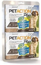 Load image into Gallery viewer, PetAction Plus for Dogs, 6 Doses Extra Large Dogs 89-132 Lbs.