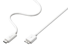 Load image into Gallery viewer, j5create USB 3.1 Type-C to Micro-B Cable JUCX07, 3 Ft (90 cm) White