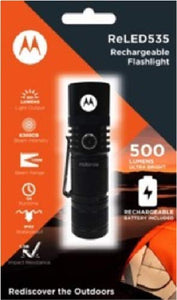 Motorola ReLED Rechargeable & Lightweight Flashlight