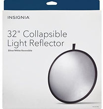 Load image into Gallery viewer, Insignia - 32&quot; Collapsible Light Reflector - White/Silve