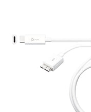 Load image into Gallery viewer, j5create USB 3.1 Type-C to Micro-B Cable JUCX07, 3 Ft (90 cm) White