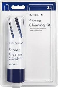 Insignia - 2-Oz. Screen Cleaning Solution - Blue