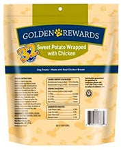 Load image into Gallery viewer, Golden Rewards Sweet Potato Wrapped with Chicken 32oz bag (1)