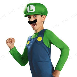 Nintendo Super Mario Brothers Luigi Classic Boys Costume, Small/4-6