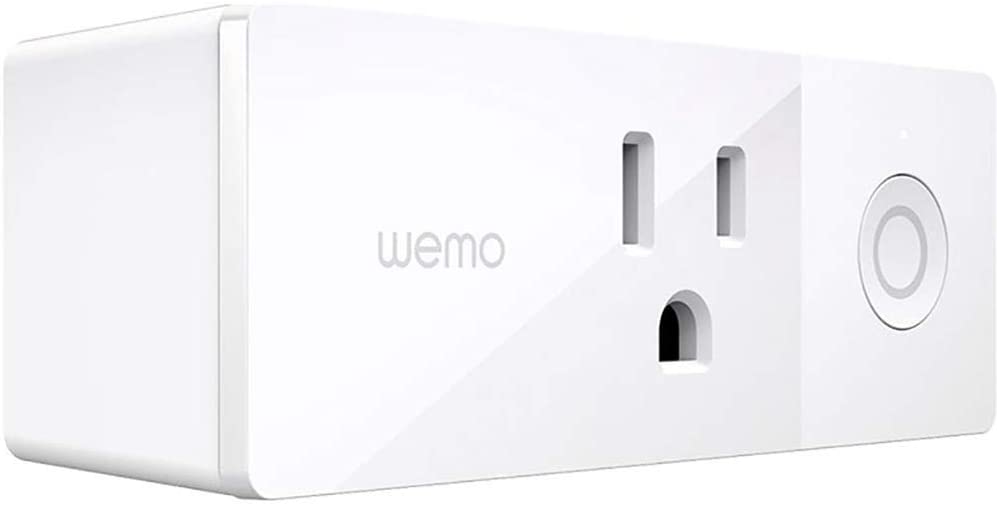 Wemo Mini Smart Plug, WiFi Enabled, Works with Alexa, Google Assistant & Apple HomeKit