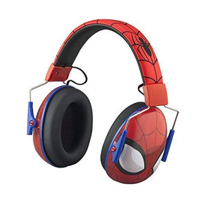 Spiderman Kids Ear Protectors Earmuffs Toddler Ear Protection and Headphones 2 in 1 Noise Reduction and Headphones for Kids Ultra Lightweight Adjustable Safe Sound Great for Concerts, Shows, and More