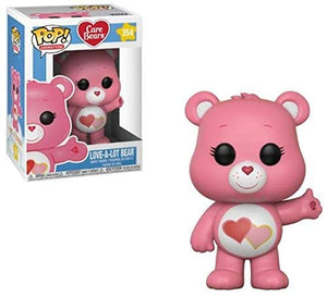 Funko POP! Animation: Care Bears Love-A-Lot Bear Collectible Figure, Multicolor