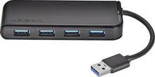 Load image into Gallery viewer, Insignia - 4-Port USB 3.0 Hub - Black