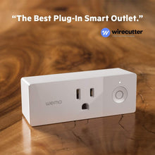 Load image into Gallery viewer, Wemo Mini Smart Plug, WiFi Enabled, Works with Alexa, Google Assistant &amp; Apple HomeKit