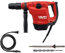Load image into Gallery viewer, Hilti 120-Volt SDS Max TE 50-AVR Corded Rotary Hammer Drill Kit with Pointed Chisel, Drill Bit and Power Cord