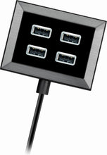 Load image into Gallery viewer, Rocketfish - 4-Port USB Charger - Black