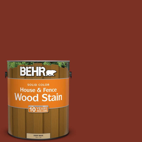 1-gal. #SC-330 Redwood Solid Color House and Fence Wood Stain