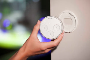 Philips Hue Tap, Smart Light Switch without Batteries (Requires Hue Hub, Installation-Free, Smart Home, Exclusively for Philips Hue Smart Bulbs)