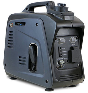 Dirty Hand Tools 104609 800W Inverter Generator - Gas Powered, 120V Outlets x21, USB x1, DC x1