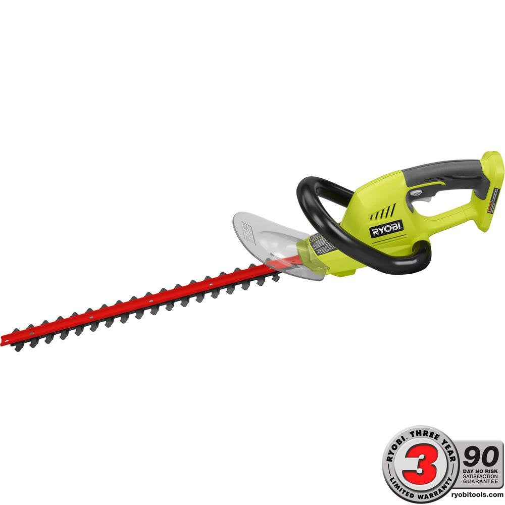 Ryobi One+ 18 in. 18 Volt Cordless Hedge Trimmer without Battery and Charger