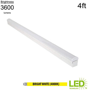 Commercial Electric 4 ft. White LED Strip Light