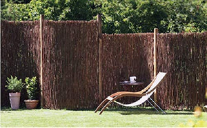 Master Garden Products Willow Twig Privacy Screen Fence, 48 by 96-Inch