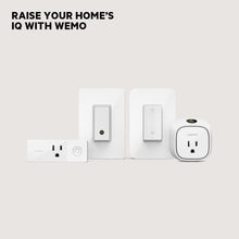 Load image into Gallery viewer, Wemo Mini Smart Plug, WiFi Enabled, Works with Alexa, Google Assistant &amp; Apple HomeKit