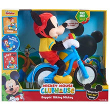 Load image into Gallery viewer, Mickey Mouse Clubhouse Boppin&#39; Bikin&#39; Mickey Mouse Plush