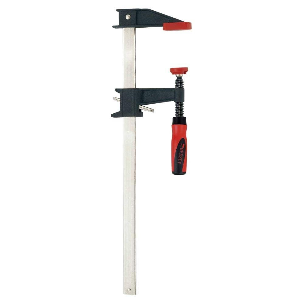 Bessey 24in. Clutch Style Bar Clamp - 1,100-Lb. Clamping Pressure, 3 1/2in. Throat Depth, Model Number GSCC3.524+2K