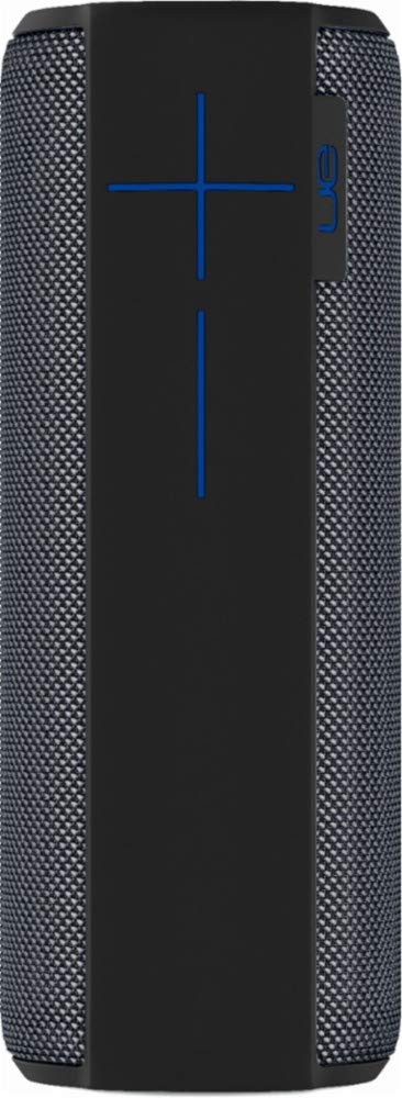 Ultimate Ears MEGABOOM Portable Bluetooth Waterproof Speaker Supports Siri and Google for Easy Operation via Voice Command, 360° Sound Technology, Built-in Microphone- Charcoal Black