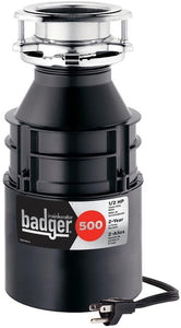 In-Sink-Erator, Badger 500, 500 W/C 1/2HP GARBG DISP