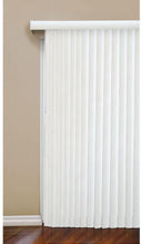 Load image into Gallery viewer, Hampton Bay 104 in. W x 84 in. L Faux Wood 3.5 in. Vertical Blind