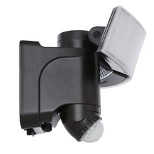 Load image into Gallery viewer, Defiant 180° Black Solar Powered Motion LED Security Light with Battery Backup