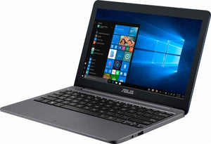 ASUS Newest 11.6" HD Laptop - Intel Celeron Processor, 4GB RAM, 32GB eMMC Flash Memory, HDMI, Bluetooth, Windows 10