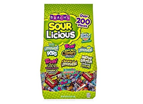 Brach's Sourlicious Candy Mix, 140 ct