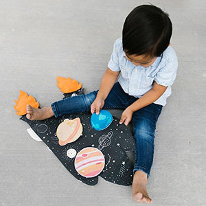 Seedling Littles Galaxy Rocket Adventure Cape Costume Kit for Toddlers Ages 2-4