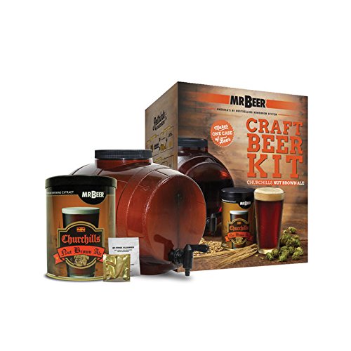 Mr. Beer Churchills Nut Brown Ale Craft Beer Making Kit