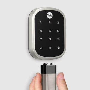 Yale Assure Lock SL - Key Free Smart Lock with Touchscreen Keypad - Works with Apple HomeKit and Siri (YRD256iM1619) in Satin Nickel