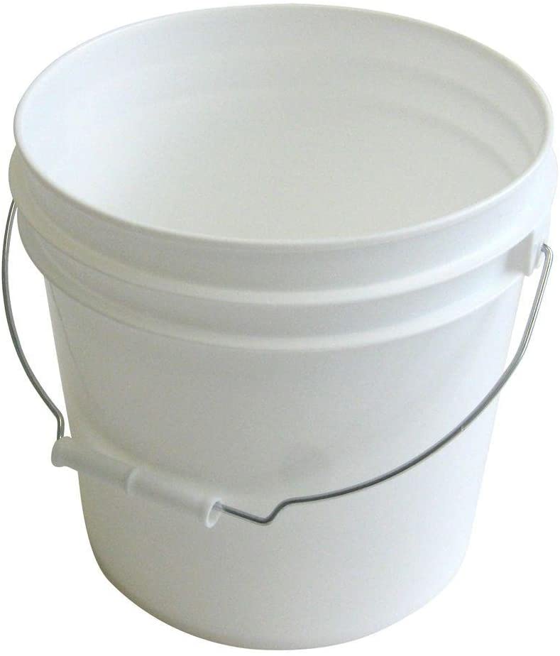 Argee RG502 Bucket, White (Pack of 10)