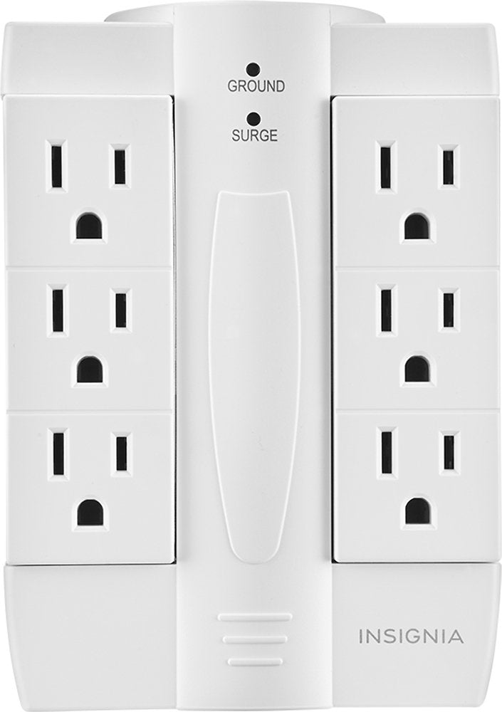 Insignia™ - 6-outlet Surge Protector Ns-pws5608